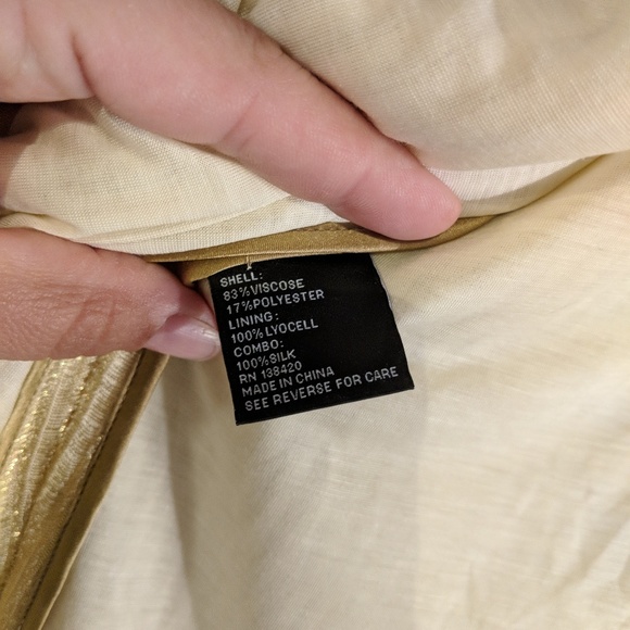 Carlisle Collection gold top - Picture 5 of 8